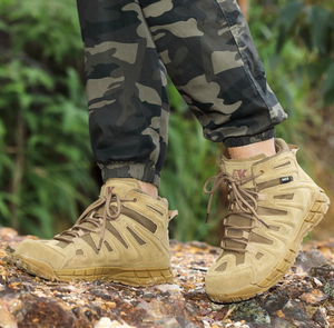 DFA1202 AK Aeisk 2023 Nouvelles bottes tactiques antidérapantes pour hommes, chaussures de désert, bottes de randonnée, bottines. - Product Image 3