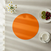 Tapis de cuisson rond en silicone 30 cm, tapis à pâtisserie antiadhésif pour étaler la pâte, tapis de comptoir de cuisine résistant à la chaleur, facile à plier et à ranger