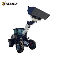 Chargeuse sur pneus compacte et fiable WL825T Wolf Chinese, mini-chargeuse télescopique à vendre