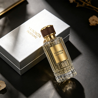 Flacon de parfum vide en verre 100 ml, écologique, de luxe, pour parfum, désodorisant, cosmétique, emballage d'arômes