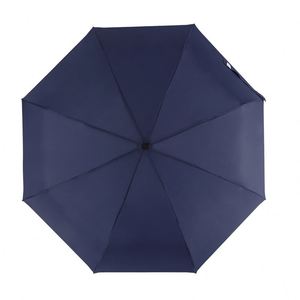 Parapluie pliant automatique de luxe à trois sections, sans taches de mémoire, facile à ranger, 8 baleines, couleur unie, cadeaux d'affaires pour hommes - Product Image 1