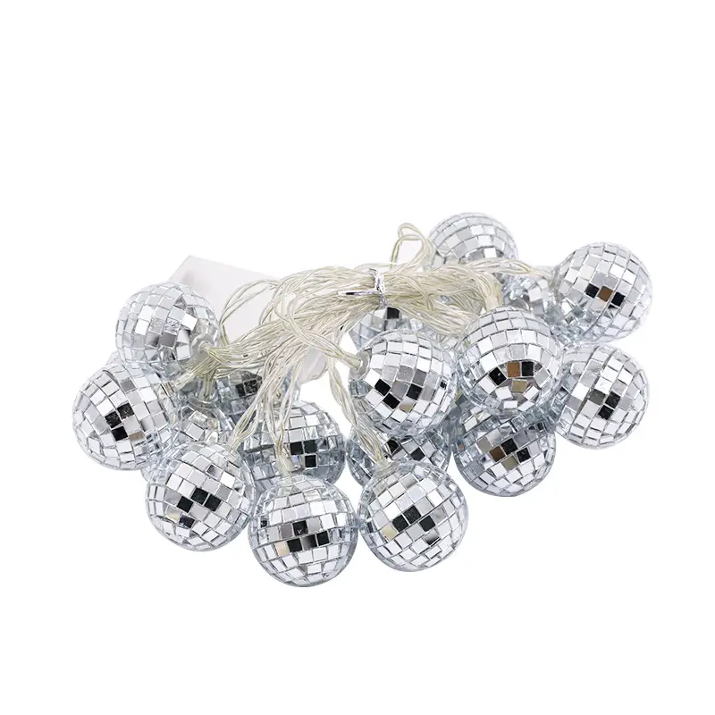 Wholesale High Quality Commercial Lighting Warm White LED Mosaic ball string Bar party Christmas festive home decoration lights