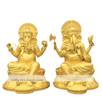 Sur Mesure En Laiton Bronze Grandes Idoles De Dieu Hindou Statue Ganesha Statue Dieu Hindou
