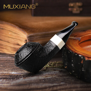Briar Wood Bulldog Pipe Straight Type Tobacco Pipe For Smoking - Product Image 4