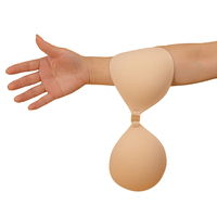 Nueva cinta adhesiva de algodón para sujetador, cinta para sujetador, protectores de pezones, cinta grande para el pecho, empanadas autoadhesivas de algodón suave para mujer