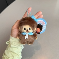 Porte-clés en peluche polyester Mochi Mochi style marin de navire de guerre 15 cm, breloque de sac dessin animé, directement de l'usine de Yiwu, stock disponible, livraison en 48 heures