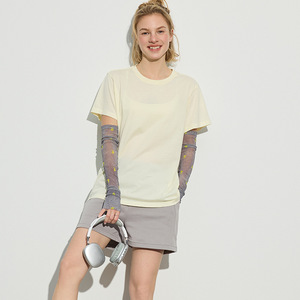 Camiseta Holgada para <span class=keywords><strong>Mujer</strong></span>, Ligera, Básica, Transpirable, Ropa Deportiva, 100% Algodón, Camisetas para Chicas - Product Image 2