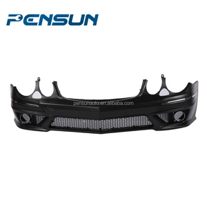 Kit de carrocería de parachoques delantero E63 AMG estilo Kit de parachoques delantero con luz antiniebla para <span class=keywords><strong>mercedes</strong></span>-benz W211 <span class=keywords><strong>Clase</strong></span> <span class=keywords><strong>E</strong></span> 2007 2008 <span class=keywords><strong>2009</strong></span> E550 E350 E320 - Product Image 1