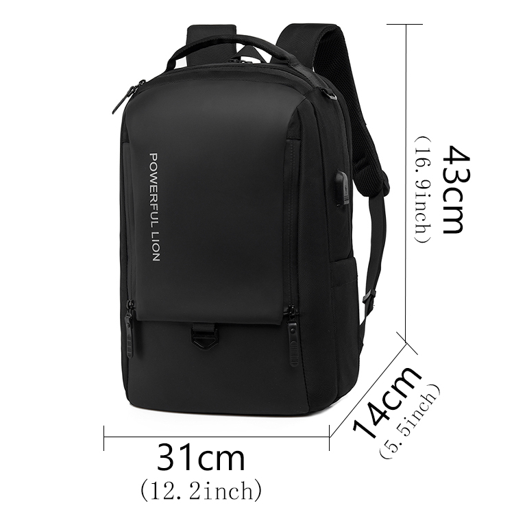 Lightweight Waterproof Nylon Laptop Backpack for 16 Inch Laptops - USB Business-Style Backpack for College & Office Use Lightweight Waterproof Nylon Laptop Backpack for 16 Inch Laptops - USB Business-Style Backpack for College & Office Use