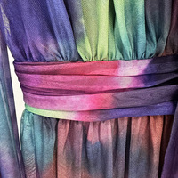 Robe longue élégante en mousseline de soie imprimée fleurs XXL 2025 pour femme, style soirée chic pour les vacances à la plage, Abaya