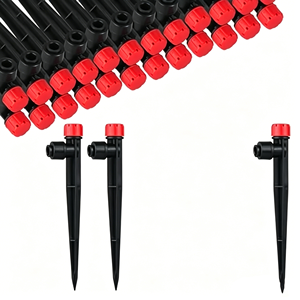 DaringFish Aspersor <span class=keywords><strong>de</strong></span> Agua <span class=keywords><strong>de</strong></span> Plástico <span class=keywords><strong>de</strong></span> 13 cm con Ocho Orificios para Árboles Frutales y Cítricos, con Poste <span class=keywords><strong>de</strong></span> Inserción y Salida <span class=keywords><strong>de</strong></span> Suelo, <span class=keywords><strong>de</strong></span> Shandong - Product Image 4