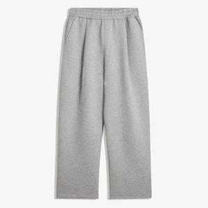 High Quality Breathable Casual Loose Straight Streetwear Pleated Sweatpants Baggy Trousers Men Technical Pants With <b>Darts</b> - Product Image 3