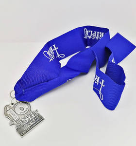 Médaille en métal personnalisée avec ruban <span class=keywords><strong>de</strong></span> cou et boîte cadeau, design unique, or, argent, bronze, idéale pour les événements, les marathons, la natation, le sport - Product Image 6