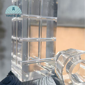 Pièces de précision en acrylique, usinage de précision, fixation à bride, instrument expérimental, traitement de gravure de précision CNC - Product Image 4
