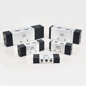 4A130 4A230 4A330 4A430 5/3-weg 1/8 1/4 3/8 1/<span class=keywords><strong>2</strong></span> BSP Gesloten Centrum / Uitlaat Centrum / Druk Centrum Pneumatische Luchtregelklep - Product Image 1