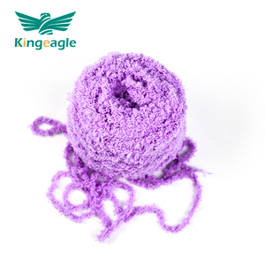 Kingeagle – fil en microfibre doux et poilu, gros fil fantaisie pour le tricot à la main - Product Image 1