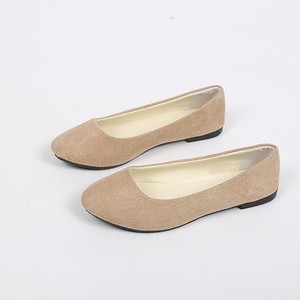 Nouvelles <span class=keywords><strong>chaussures</strong></span> plates en daim pour femmes, style printemps-automne, couleur bonbon, plateforme, grandes tailles 40-43 - Product Image 4