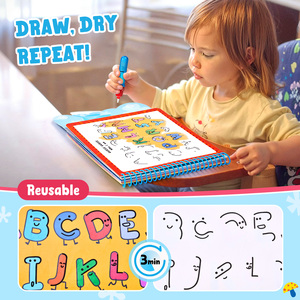 Joycat หนังสือน้ำวาดรูปการ์ตูนสีสันสดใสหนังสือวาดเส้นขยุกขยิกพร้อมปากกาวิเศษ - Product Image 5