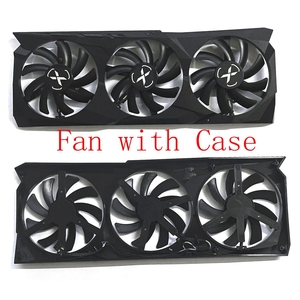 Ventilateur de refroidissement d'origine 85MM 4 broches T129215SU DC 12V 0.5A RX6700 pour <span class=keywords><strong>XFX</strong></span> <span class=keywords><strong>RX</strong></span> <span class=keywords><strong>6700</strong></span> <span class=keywords><strong>XT</strong></span> 12GB Snow Wolf Edition - Product Image 2