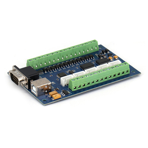Tarjeta Controladora de Movimiento CNC <span class=keywords><strong>MACH3</strong></span> USB de <span class=keywords><strong>5</strong></span> Ejes y 100KHz, Placa de Interfaz para Grabado CNC de 12-24V - Product Image 4
