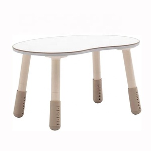 DP โทนสีขาวน้ำตาลปรับความสูงได้เฟอร์นิเจอร์สำหรับ<span class=keywords><strong>เด็ก</strong></span>เรียนรู้งานปาร์ตี้สำหรับ<span class=keywords><strong>เด็ก</strong></span> - Product Image 1