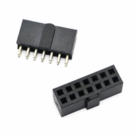 Connecteur mâle-femelle personnalisé, 2,54 mm, 2x5, 2x6, angle droit, SMT, 2 mm, 1,27 mm, 16 broches, pour PCBA