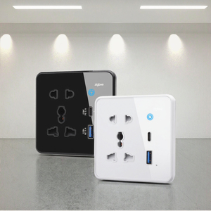 EweLink/tuya thông minh 10A phổ wifi nhà thông minh ổ cắm không dây/cắm lật thiết kế làm việc với Alexa & Google nhà - Product Image 3