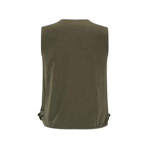 Coton extérieur chasse pêche hommes tir matelassé-motif tir chasse photographie-gilet avec poches - Product Image 2