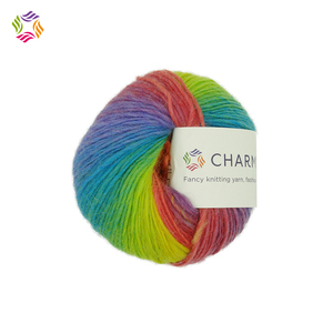 Hilo <span class=keywords><strong>de</strong></span> Chenilla 100% Lana <span class=keywords><strong>de</strong></span> <span class=keywords><strong>Cordero</strong></span> Teñido, Grueso para Tejer, Crochet y Coser - Product Image 5