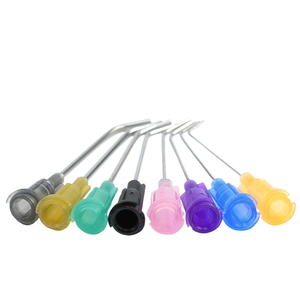 DM 1.5 inç 45 derece bükülmüş iğne Luer kilit künt tutkal iğneler dağıtım şırınga İpuçları - Product Image 2