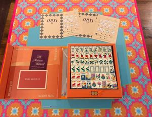 Juego completo de Mahjong americano de acrílico con temática de tiburones para resort de verano, fotos reales, en stock, envío rápido - Product Image 6