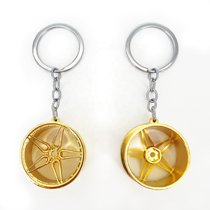 自動車スポーツホイールブレーキキーチェーンキーチェーン & キーリングカスタムメタル3Dギフト無料サンプル - Product Image 5