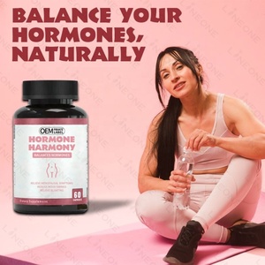 Femmes Ménopause Suppléments pour Femmes PMS Soutien Oestrogène Soutien de l'humeur Capsules hormonales - Product Image 2