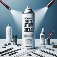 Graisse au lithium blanche en spray, lubrifiant en spray