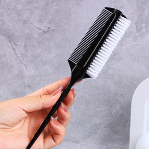 <span class=keywords><strong>Brosse</strong></span> de nettoyage ionique pour cheveux d'enfants, en plastique, pour usage domestique, à dents fines, filet à cheveux invisible, huile capillaire éclaircissante, danse latine et <span class=keywords><strong>ballet</strong></span> - Product Image 6