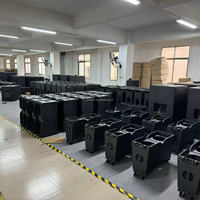 K10 Double enceinte passive 10 pouces pour système intérieur et extérieur, caisson vide pour sonorisation professionnelle, enceinte vide pour système Line Array amplifié