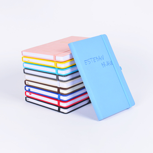 Klassischer Bestseller 80 Verdickte Seiten PU-Leder Augenschonendes Notizbuch mit Papierband Verschiedene Spezifikationen Verfügbar für Studium - Product Image 3