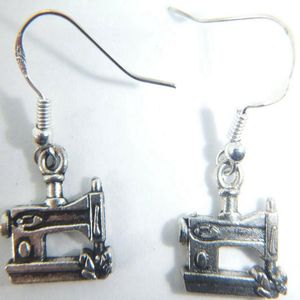 Tailor Sewing Machine <strong>Earring</strong> Asymmetrical <strong>Earrings</strong> Scissors Comb Measuring <strong>Tape</strong> Dangle <strong>Earrings</strong> Women Fashion Jewelry - Product Image 2