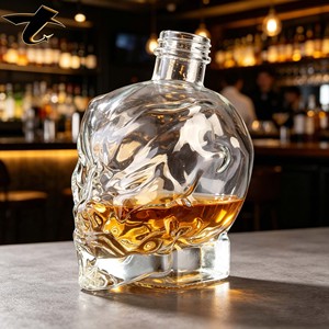 Botella <span class=keywords><strong>de</strong></span> <span class=keywords><strong>Vodka</strong></span> Redonda <span class=keywords><strong>de</strong></span> 200 ml, Super Flint, con Tapa <span class=keywords><strong>de</strong></span> Aluminio, Etiqueta Personalizada, Envase <span class=keywords><strong>de</strong></span> Lujo - Product Image 1
