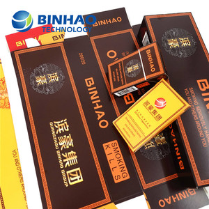 Tùy chỉnh in ấn giấy hộp xì gà 166*90 mét Kích thước góc vuông hình dạng thuốc lá bên trong gói thuốc lá bao bì - Product Image 2