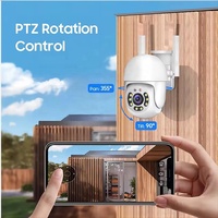 Caméra de surveillance intelligente Tuya 5g 2.4g double bande Wifi étanche Cc Tv hd avec zoom en ligne