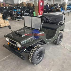 รถมินิจี๊ปขับเคลื่อนเพลาขนาด 150 ซีซี — รถออฟโรดโครงเหล็กใช้น้ำมันเบนซิน - Product Image 1