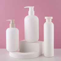 Shampooing naturel et revitalisant à couleur basse quantité minimale de commande, lotion à pompe, presse à crème, épaules arrondies, ensemble de cosmétiques, bouteilles, vente en gros