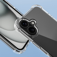 Coque de Téléphone Portable Transparente de Luxe au Design Sportif Anti-Choc en PC Dur et TPU pour iPhone 16 Pro Max 8 Plus 12 Pro Max – Ajustement Parfait