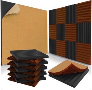 Paneles acústicos de tela de espuma acústica insonorizada tipo cuña OEM, <span class=keywords><strong>aislador</strong></span> de Sonido interior para absorción de Sonido interior - Product Image 2
