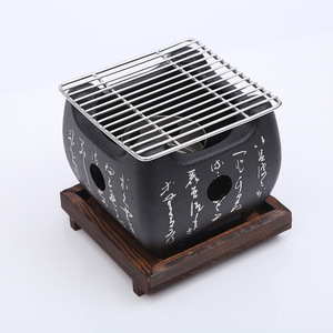Parrilla Portátil de Mesa para Barbacoa Japonesa, Mini, Comercial, de Aluminio, con Opción de Carbón - Product Image 4