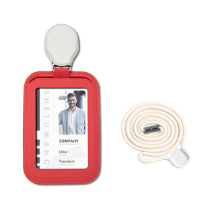 Porta Tarjetas de Empleado Casekey con Diseño Creativo y Cordón de Trabajo con Porta Identificación, Porta Tarjetas de Crédito Anti-robo - Product Image 1