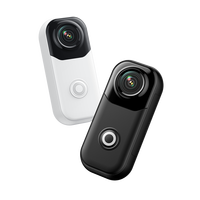 Caméra d'action sportive miniature 4K FHD 1080P étanche IP63 grand angle 142° pour casque de moto et activités sportives en extérieur