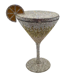 Women Cocktail Goblet Rhinestone Clutch Bag Special Crystal Evening Purse <b>Glitter</b> for Bars Nightclub Ballroom - Product Image 3