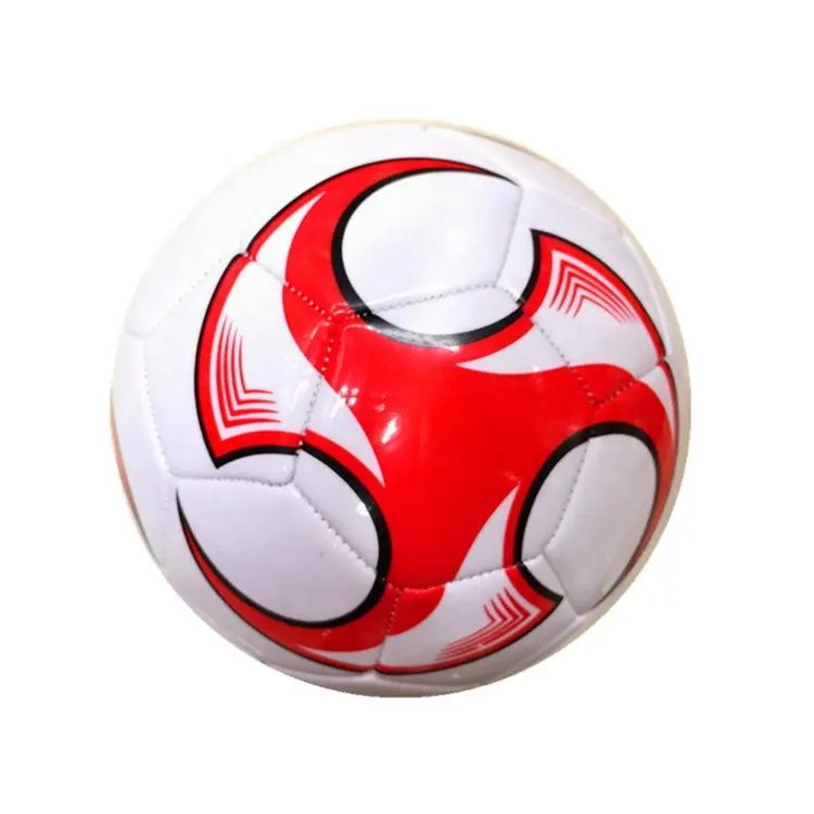 Ballon de football PU d'entraînement de football bon marché de taille 4 pour les élèves du primaire et du secondaire